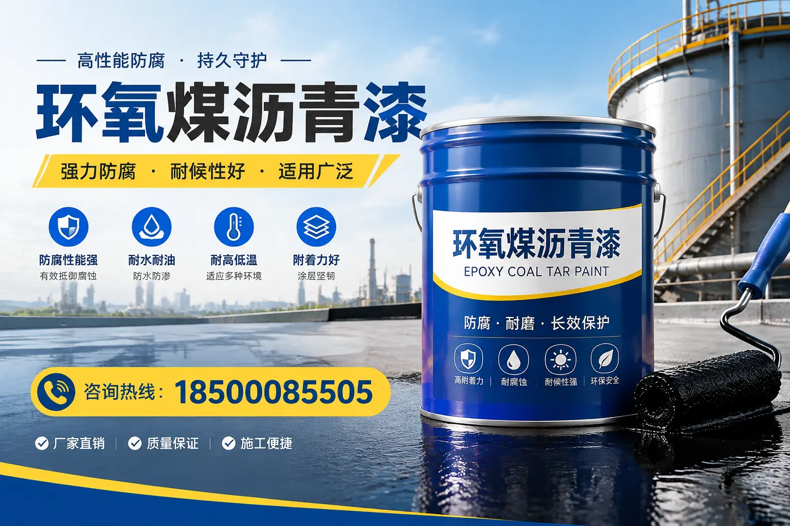 环氧煤沥青漆的储存与运输注意事项,普陀企业须知